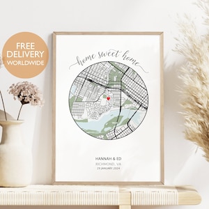 Unser erstes Zuhause, Einweihungsgeschenk, neues Zuhause Geschenk, unsere erste Zuhause Karte, Hauskunst, unser Zuhause Geschenk, Einfamilienhaus, Hausbesitzer Dekor, süßes Zuhause