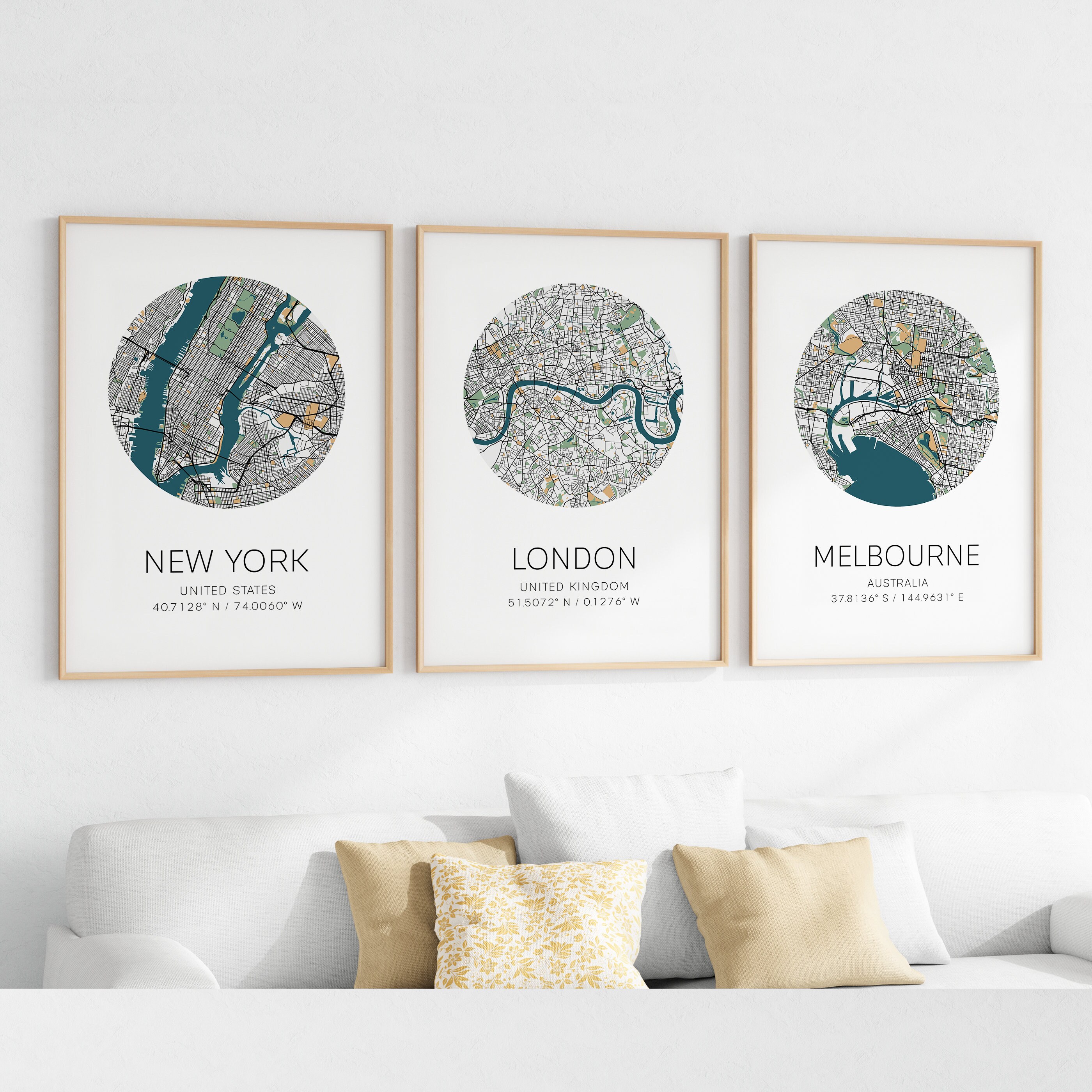 Custom Map Prints, Personalized City Print, City Map, Custom Map, Map ...