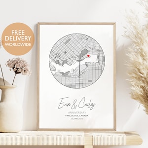 Impression de carte personnalisée, Cadeau d'anniversaire en papier, Pour femme, Impression de mariage, Impression de carte personnalisée, Cadeau de fiançailles unique, Future mariée personnalisée