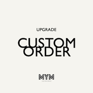 Custom Order Add On For Custom Requests
