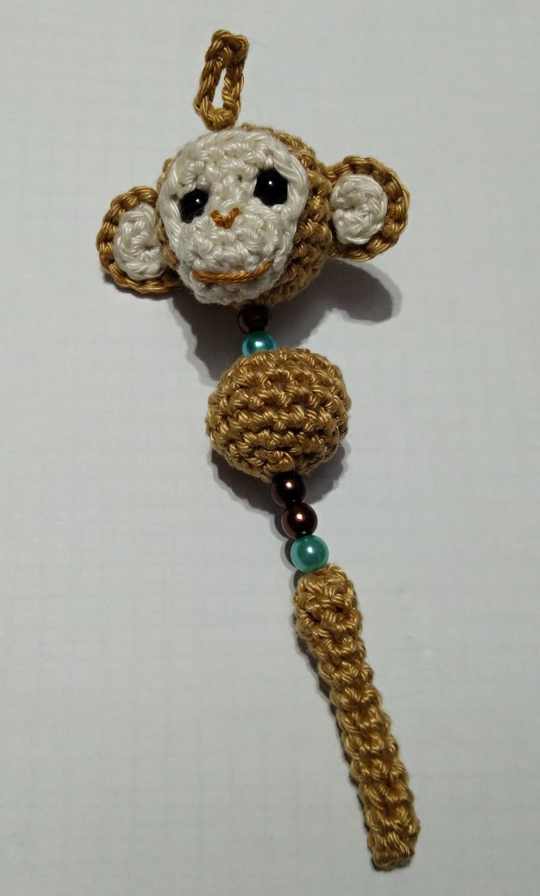 Crochet Monkey Keychain Pattern PDF Etsy Ireland