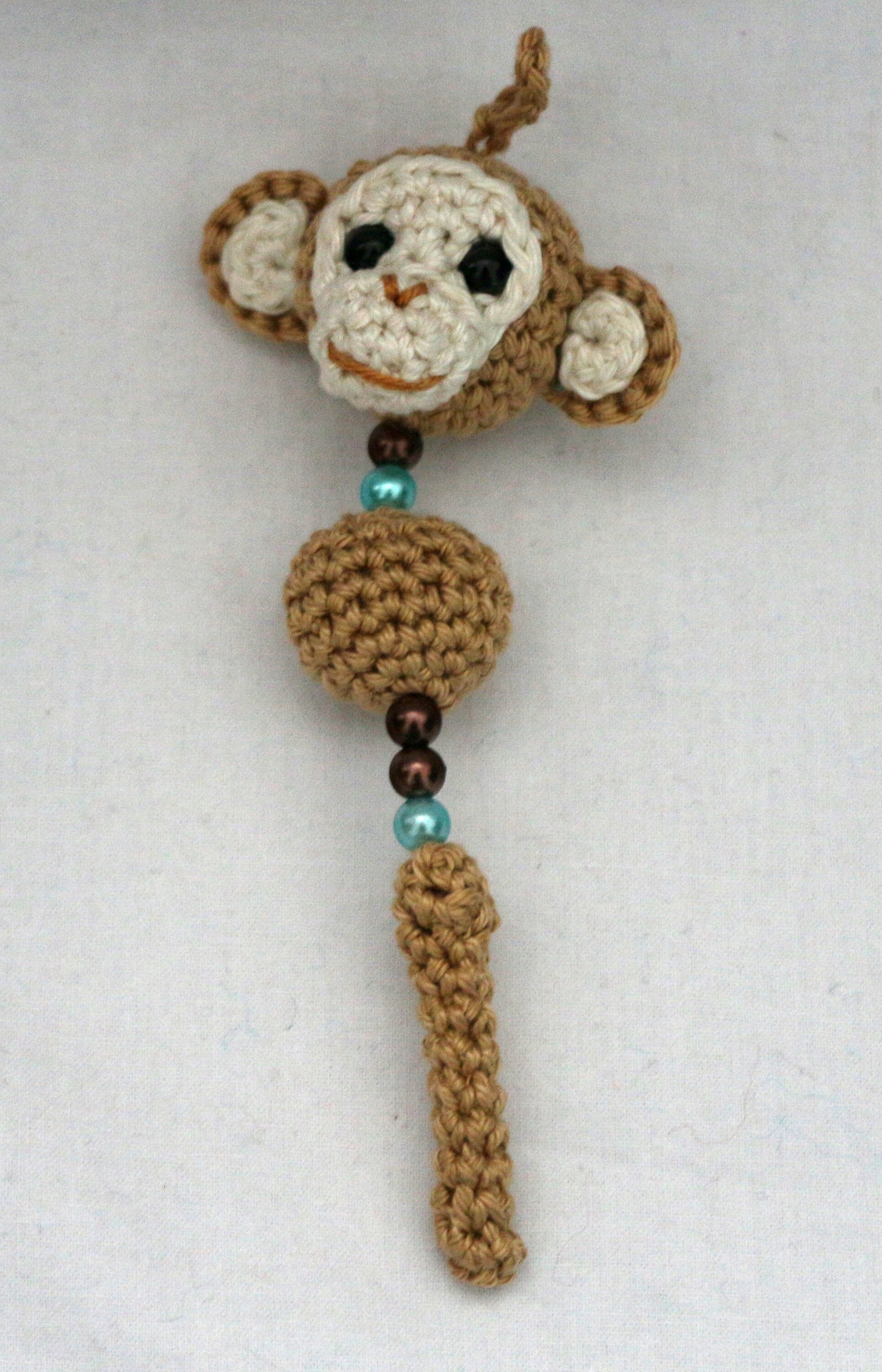 Crochet Monkey Keychain Pattern PDF Etsy Ireland