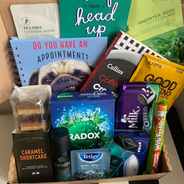 Men’s positivity box|Gift Box|Christmas Gift|Self care package|