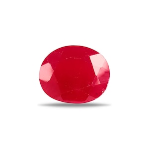 11.60 Ct Ovaler Roter Rubin 14.1×11.5×7 mm | Groß Oval Rubin Edelstein | Satter Roter Rubin für Statement Ringe & individuellen Schmuck