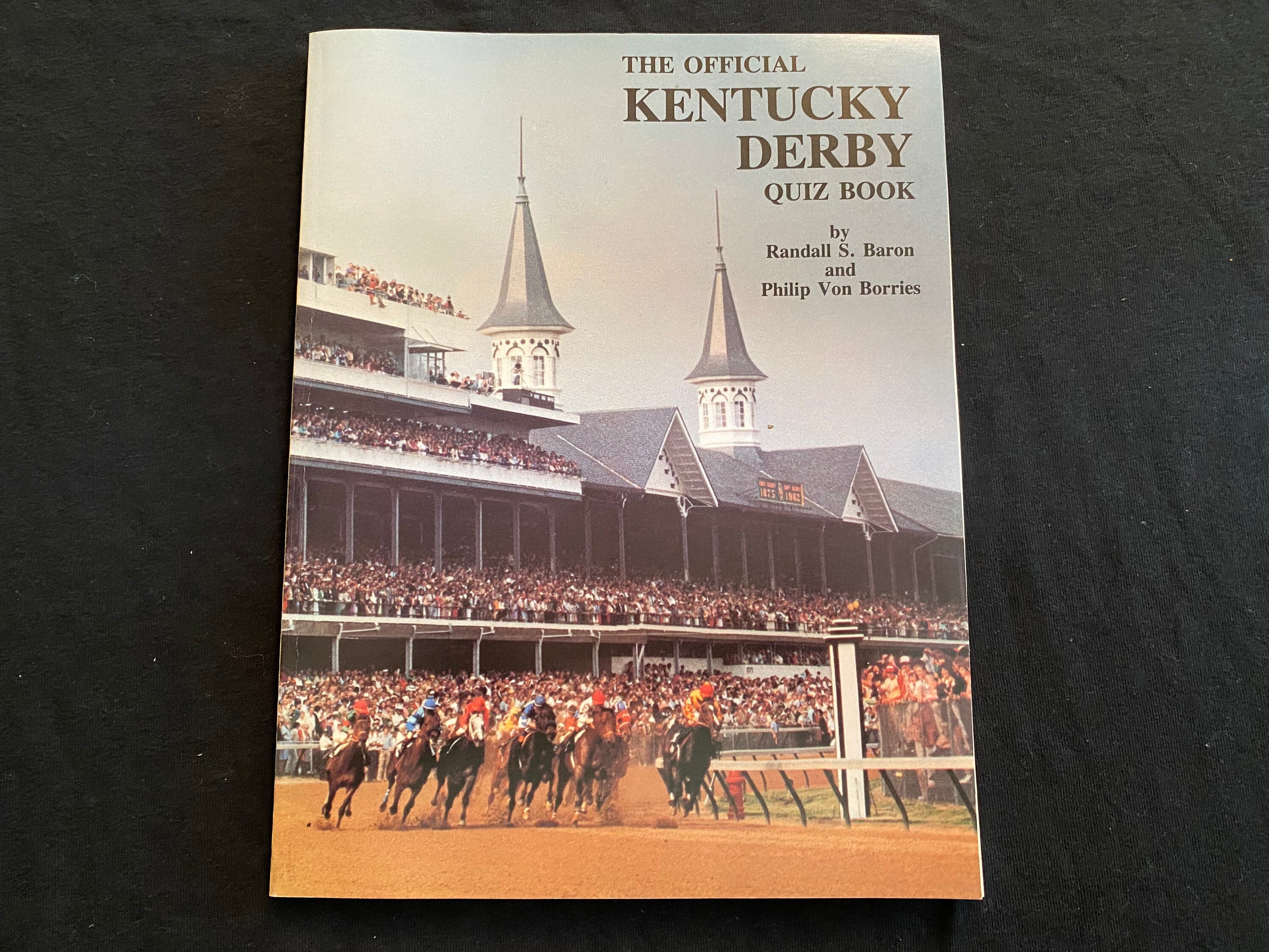 1986 Official Kentucky Derby Quiz/trivia Book by Randall Baron Etsy