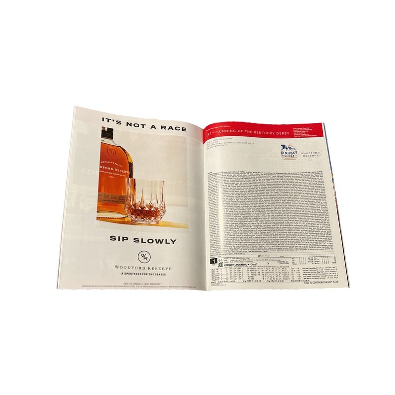 May 1, 2021 147th Kentucky Derby Official Program/racing Guide From