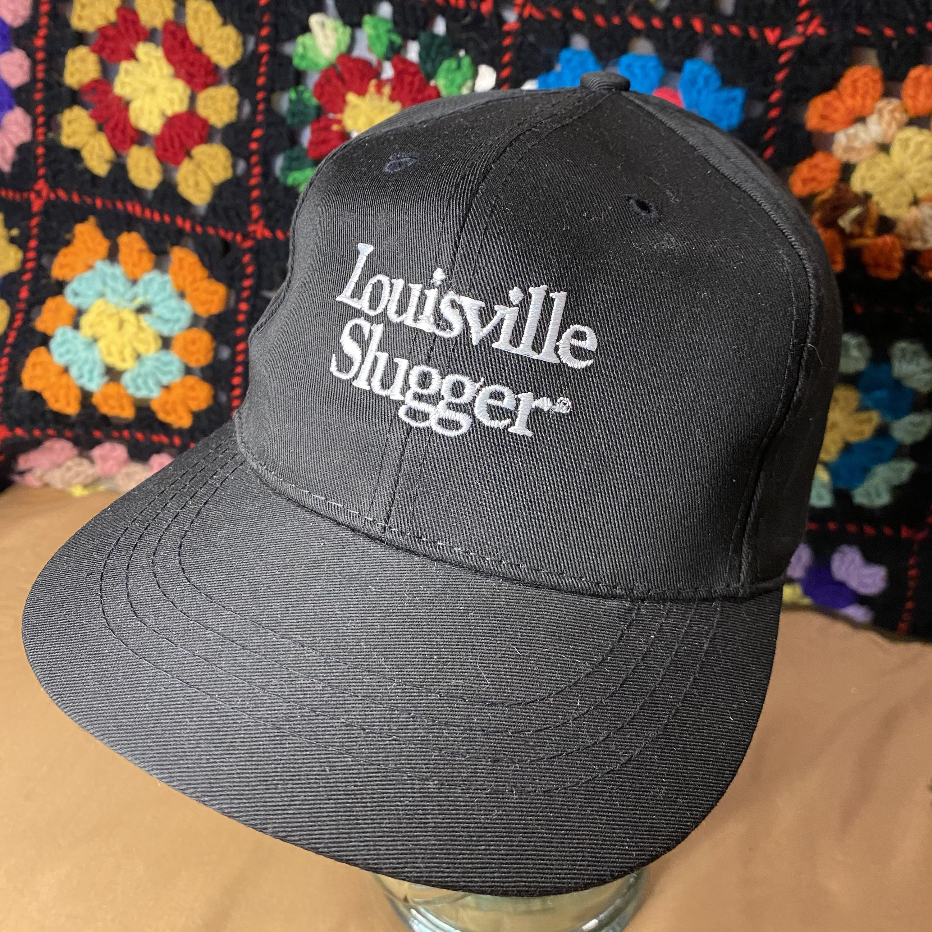 louisville slugger black hat