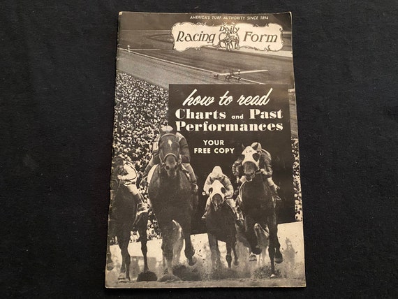 1964 DAILY RACING FORM how to Read Charts and Past - Etsy