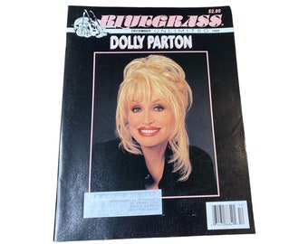 BLUEGRASS UNLIMITED Magazine - December 1999! Country Music News and History w/ great concert ads! Dolly Parton on cover!