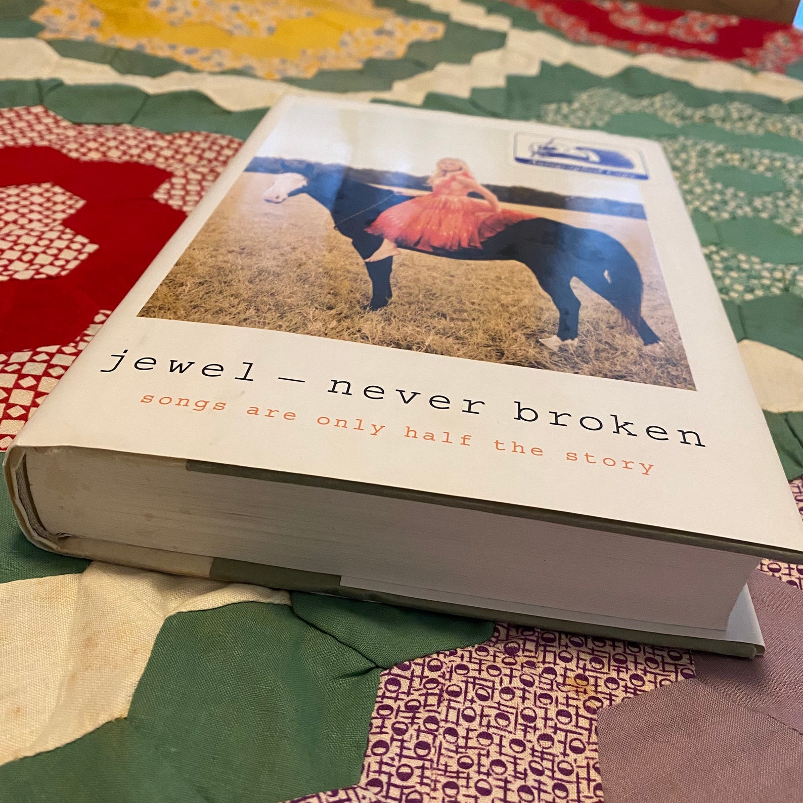 JEWEL Autographed Copy of Never Broken Book 4x Grammy Award Etsy