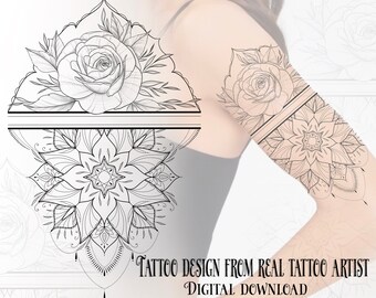 Printable Tattoo Design Etsy