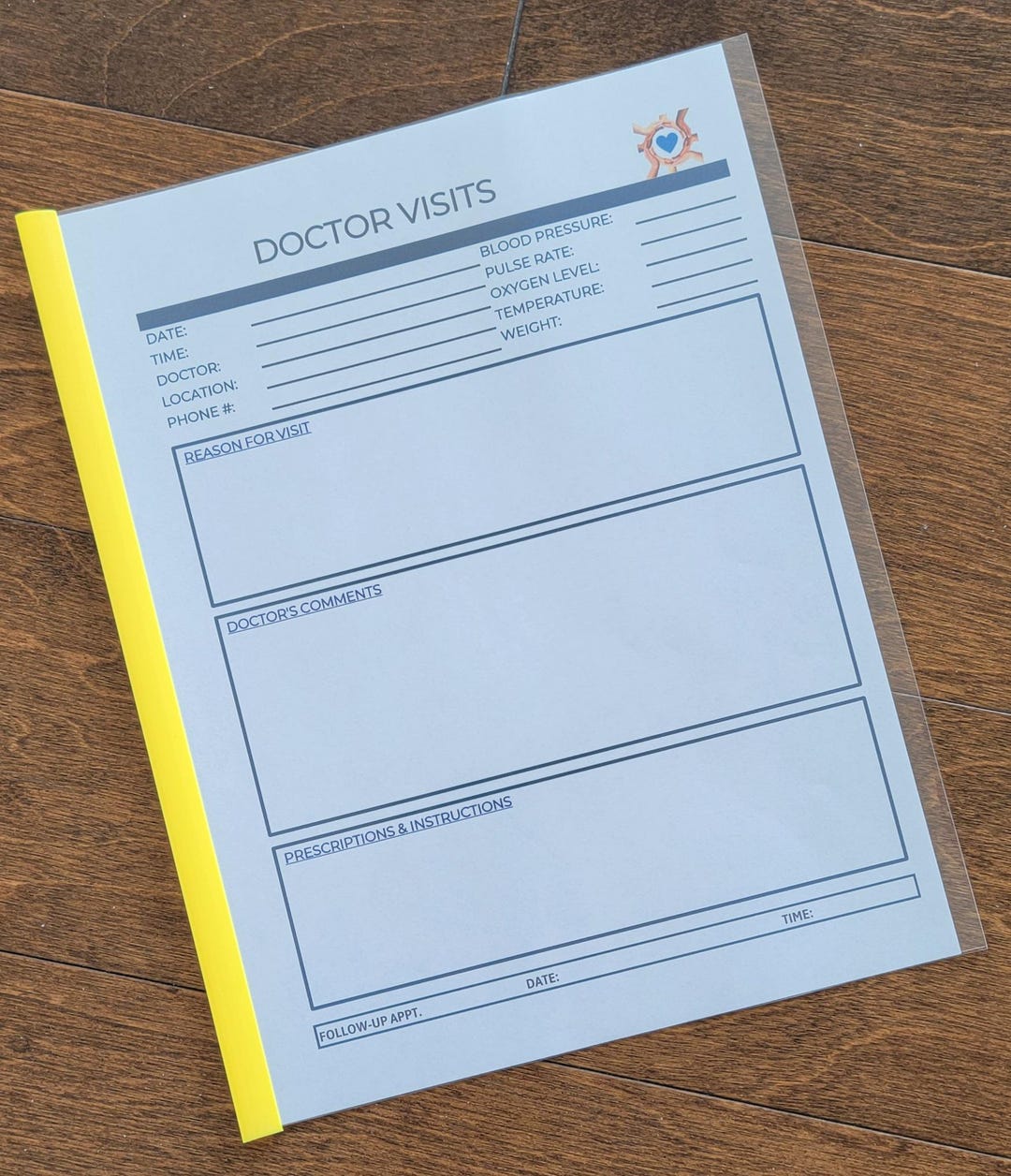 Doctor Visit Record Keeping - Etsy