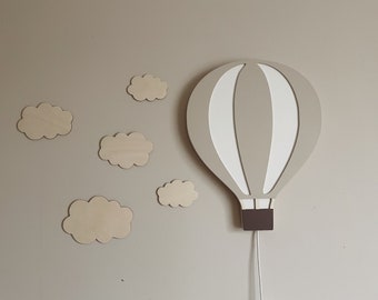 Set of 5 wooden clouds, wolke, wolke aus holz, nursery clouds, nursery decor, nursery decoration, wolke fur kinderzimmer, kids room clouds