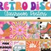 Retro Groovy Disco Classroom Decor Motivational Posters - Etsy