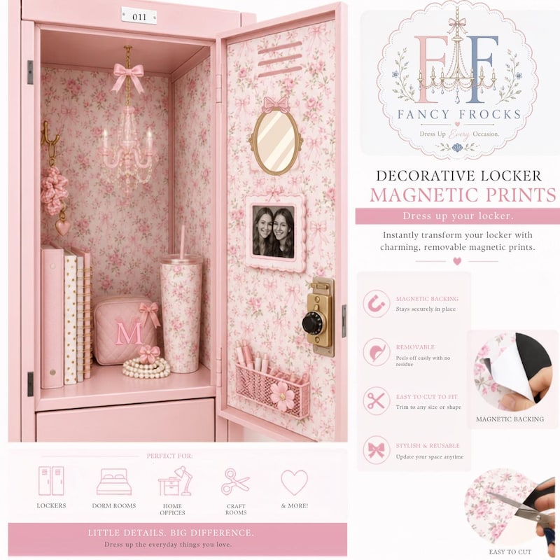 Lockcr Design Coquette Locker Decor - Etsy