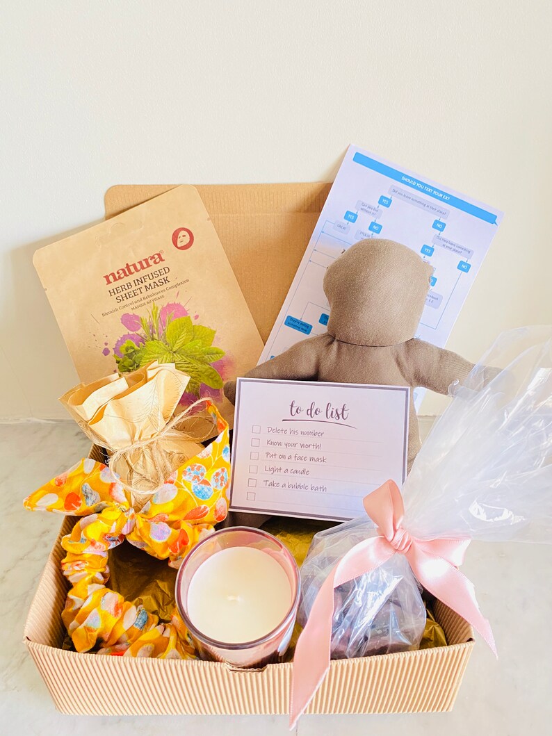 Breakup Survival Kit, Gift Set, Handmade, Breakup Kit, Break up Gift Box, Gift for a Friend