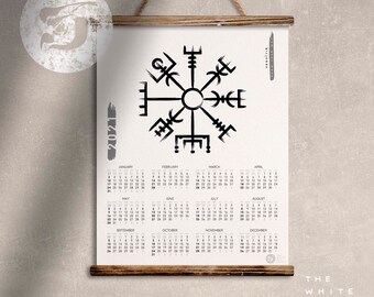 Viking Calendar Etsy norse pagan calendar 2021