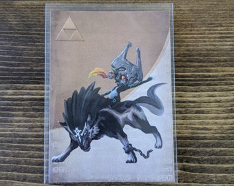 Wolf Link Amiibo Card Etsy Wolf Link Amiibo Card Etsy