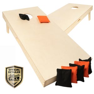 Set Cornhole – 120 x 60 cm – Wicked Wood – Ufficialmente raccomandato dall’ACL – Include 2 x 4 sacchi – Per uso esterno