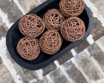 3&quot; Rattan Ball (Sold By Bag Of 6)