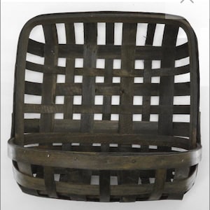Tobacco Wall Basket - 12X12X4.5&quot;