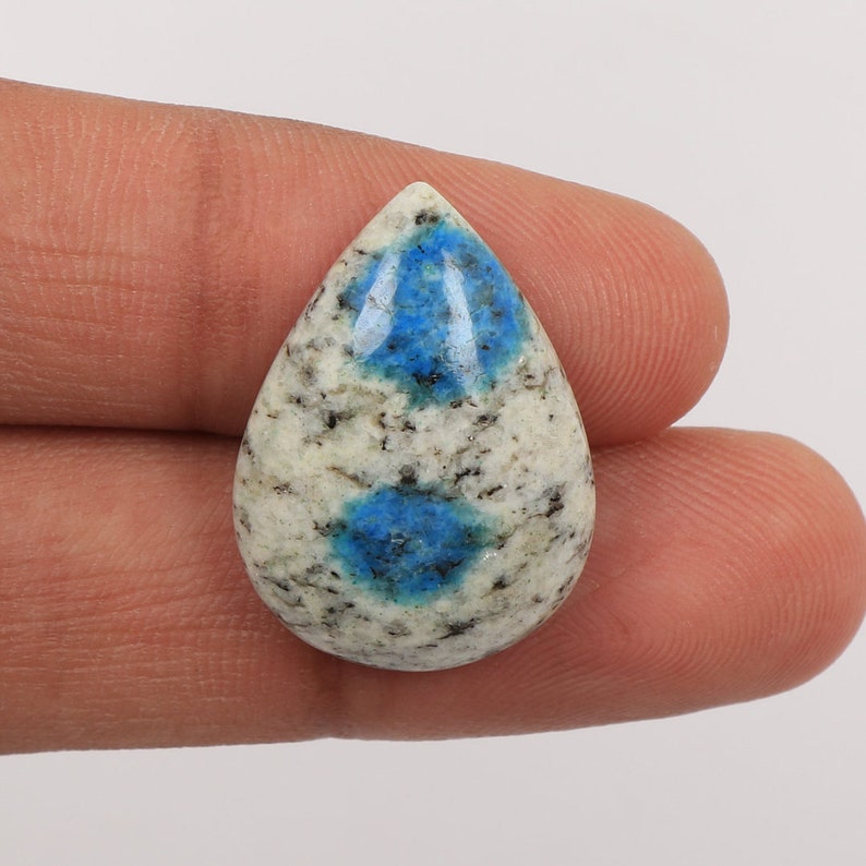 AAA quality Jasper|Oval Cabochon|Raindrop Azurite|Gemstone K2 Jasper Cabochon 26X18X6mm Polished Cabochons Genuine K2 Jasper Natural K2