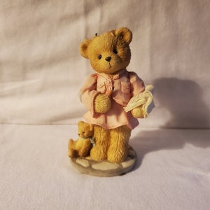 Enesco Cherished Teddies Figur Hilary Hugabear 1995 Mitglieder Nur Figur