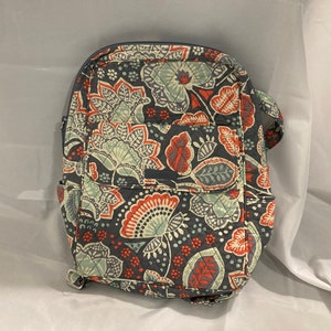 Vera Bradley Small Backpack Nomadic Floral Pattern retired Etsy