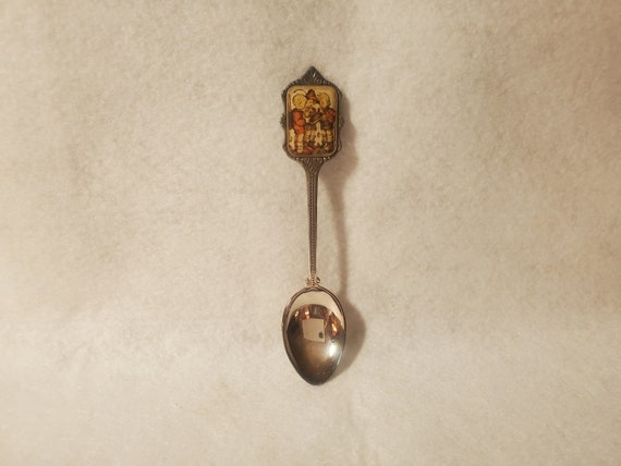 Vintage ARS 1980 1st Edition Silver Plated HUMMEL Spoon Playmates