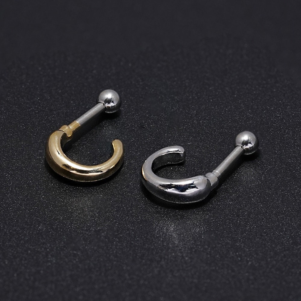 jentlouis 片耳 Melt half hoop pierce Melt half hoop pierce – Jent Louis