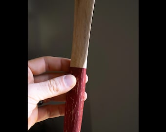 Hand carved wooden spreader - sugar maple