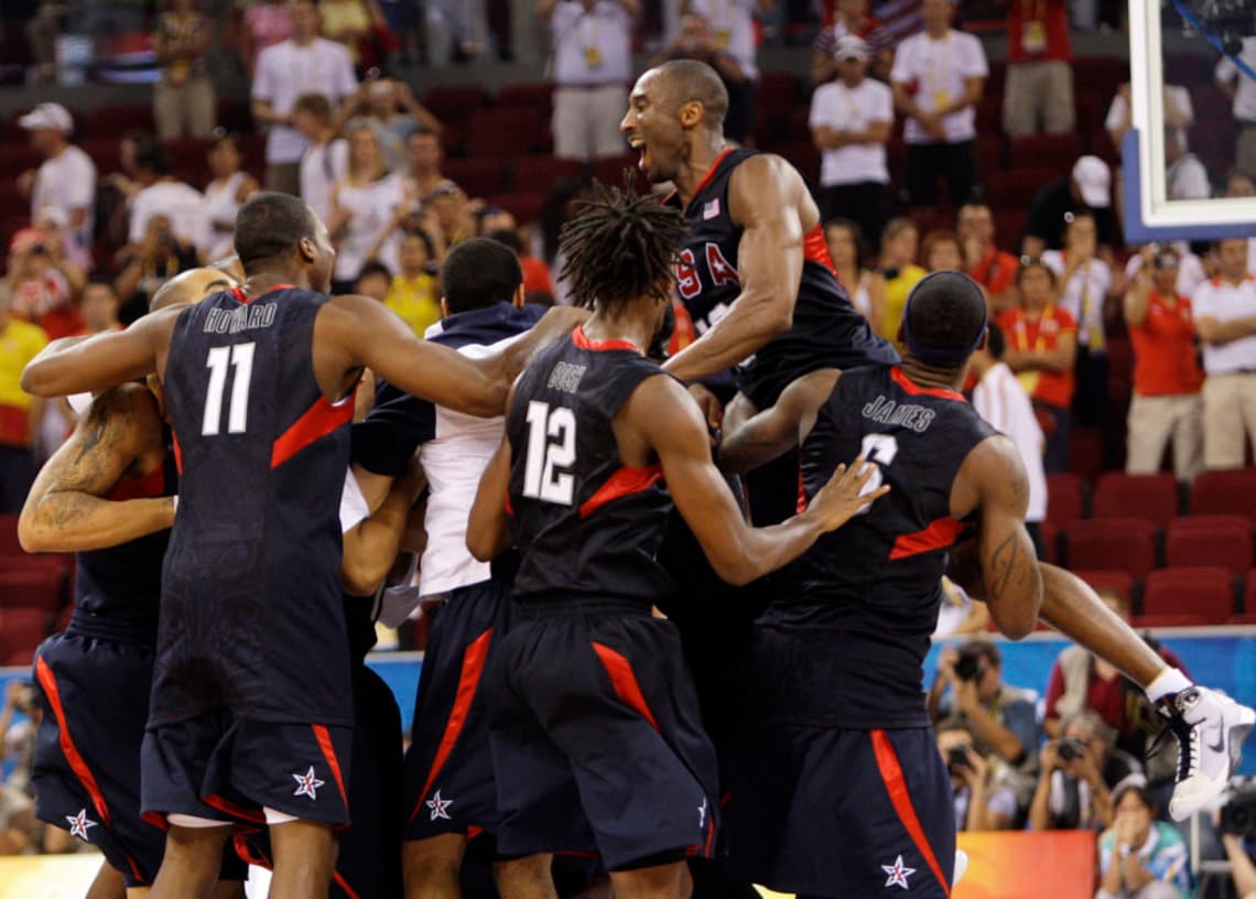 2008 Men's Basketball Olympics USA v Spain Gold Final | Etsy