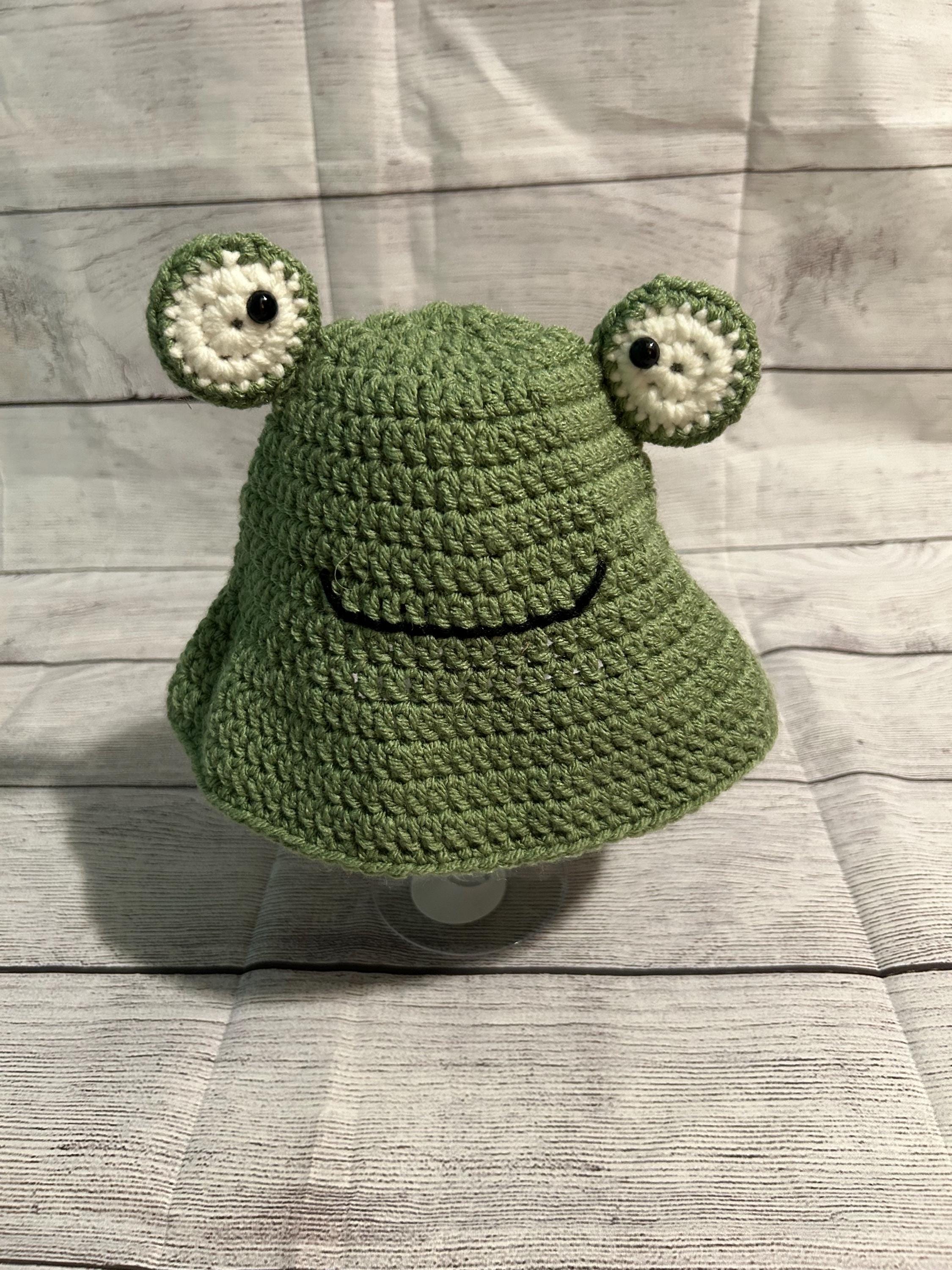 Crochet Frog Bucket Hat Etsy