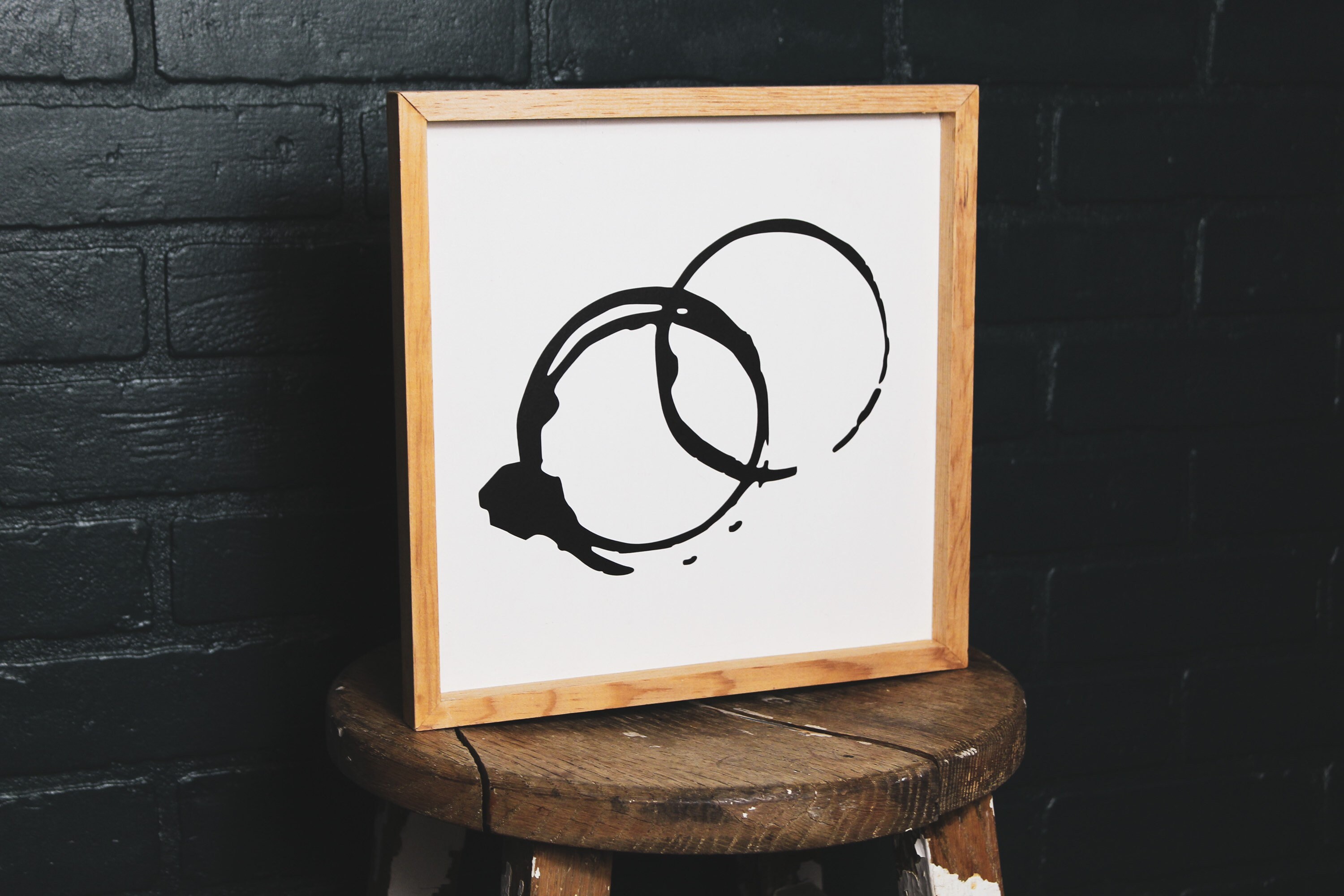 Coffee Stains Coffee Rings Dave Matthews Band Wood Sign Etsy