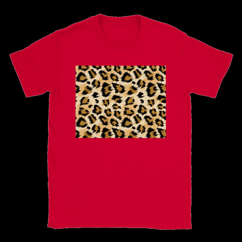 Leopard print Classic Unisex Crewneck T-shirt animal print t | Etsy