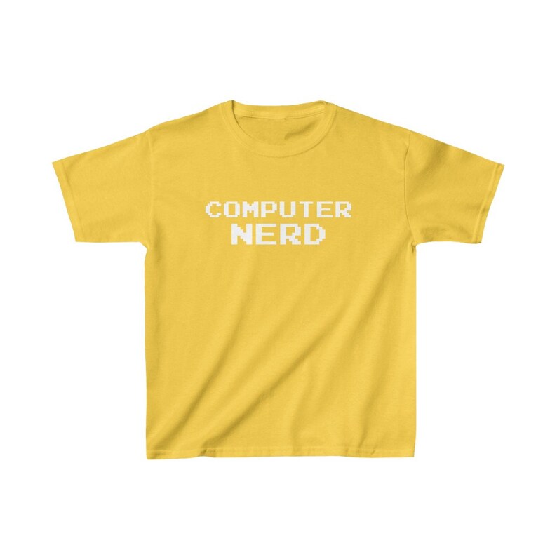 Computer Nerd Youth T Shirt, Nerdy Geeky Gift, Nerd Geek Geekery, Geek Gear image 3