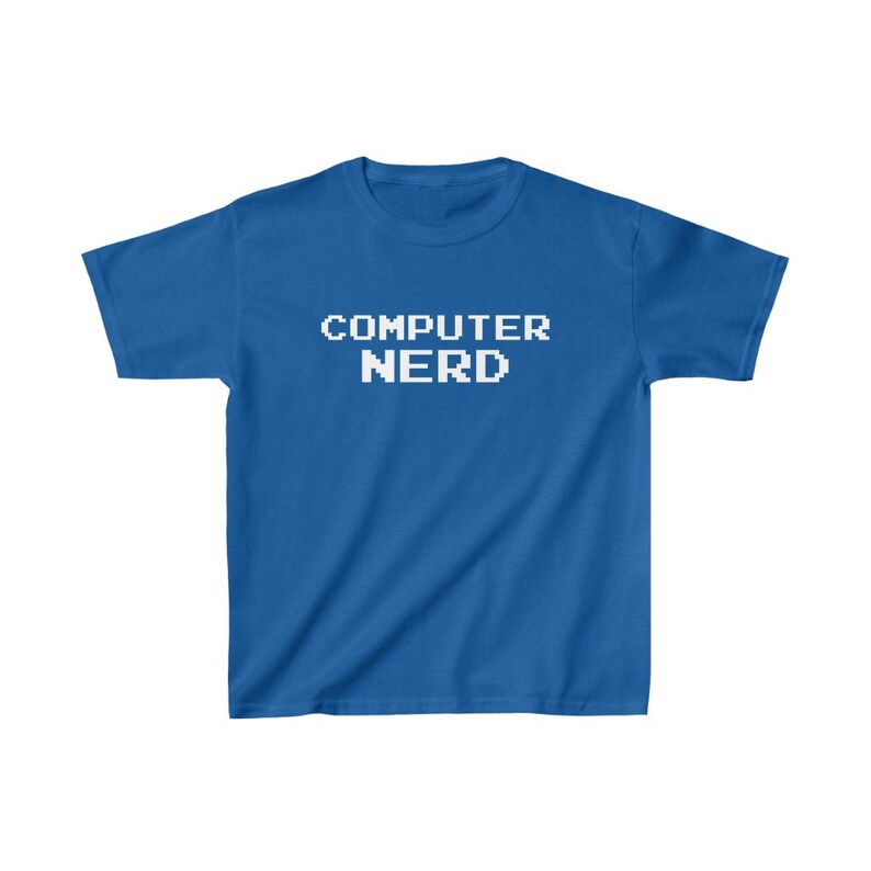 Computer Nerd Youth T Shirt, Nerdy Geeky Gift, Nerd Geek Geekery, Geek Gear image 4