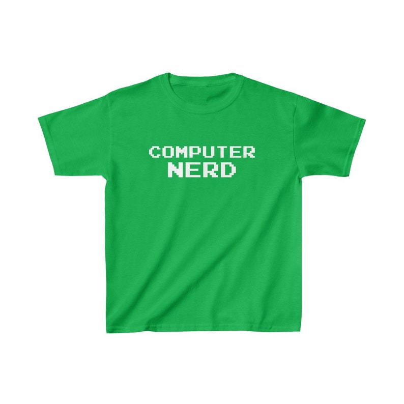 Computer Nerd Youth T Shirt, Nerdy Geeky Gift, Nerd Geek Geekery, Geek Gear image 7