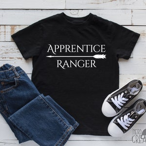 Apprentice Ranger Youth T Shirt, Bookish Literary Reader Bookworm Gift Shirt, Fandom