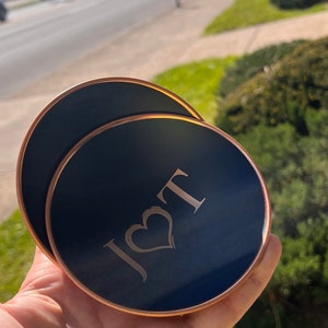Ciotola ad anello in rame regalo per il 7° o 22° anniversario per lui/lei Ciotola in rame realizzata a mano 100% pura/regalo di compleanno/logo aziendale/regalo di carica