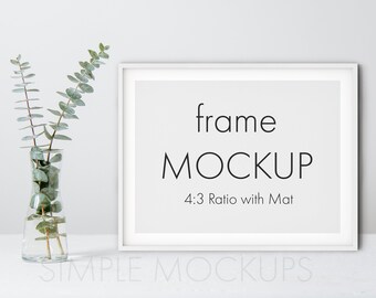Frame Mockup Etsy