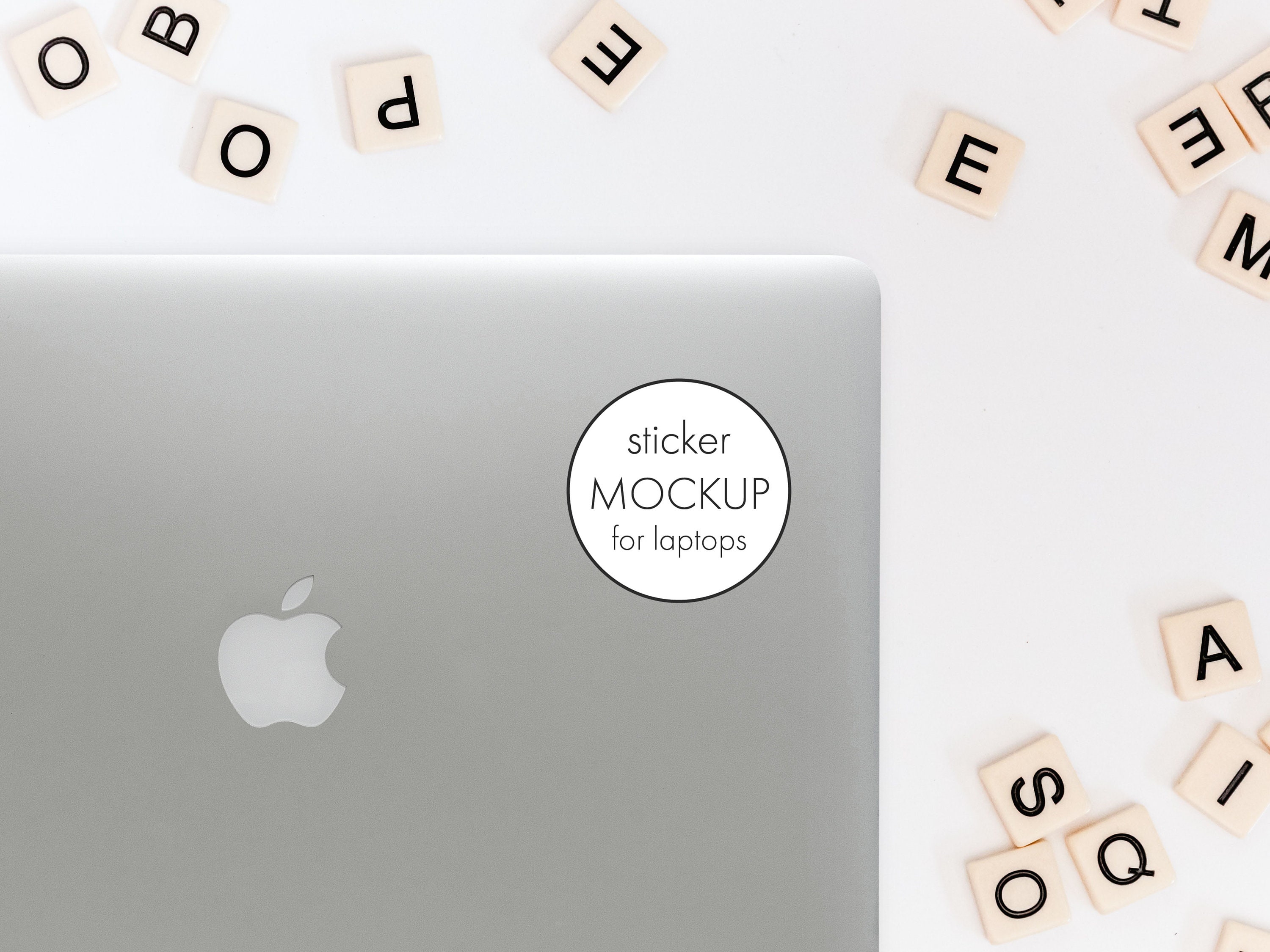 Download Sticker Mockup Decal Mockup Laptop Mockup Sticker Mock Up Etsy