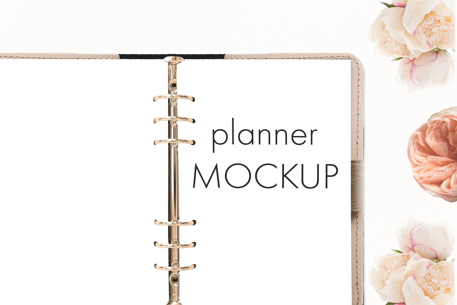 Planner Mockup Journal Mockup Planner Mock Up on a Styled | Etsy