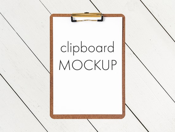 Psd smart object Showcase your work online with digital mockups Png A4 clipboard mockup Jpeg instant download