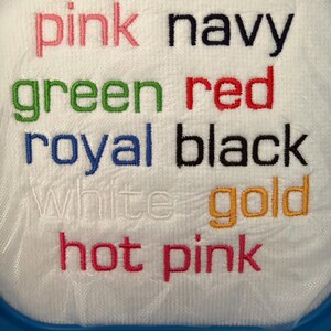 PICKLEBALL towels - embroidered and personalized high quality hand towel! 2 sizes. pickleball gift for team, captain, league or event immagine 10