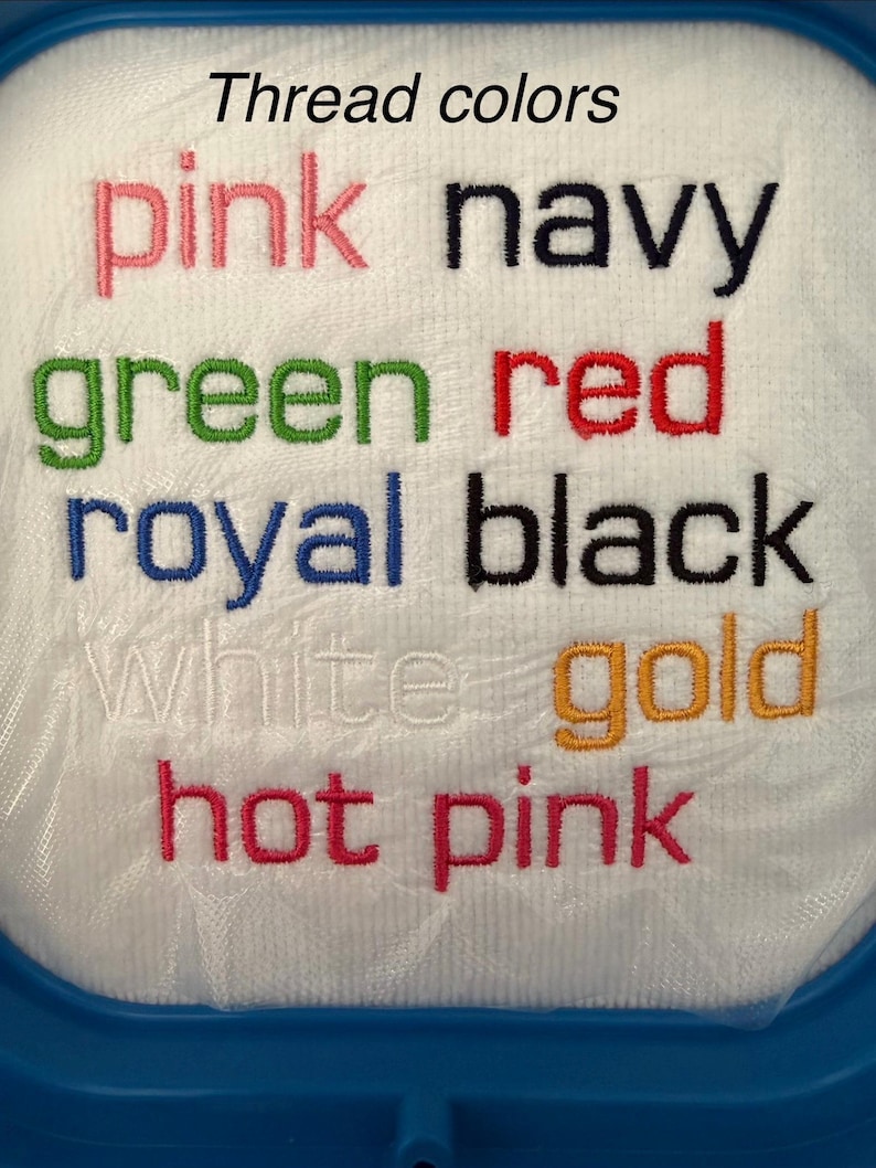 PICKLEBALL towels - embroidered and personalized high quality hand towel! 2 sizes. pickleball gift for team, captain, league or event immagine 10