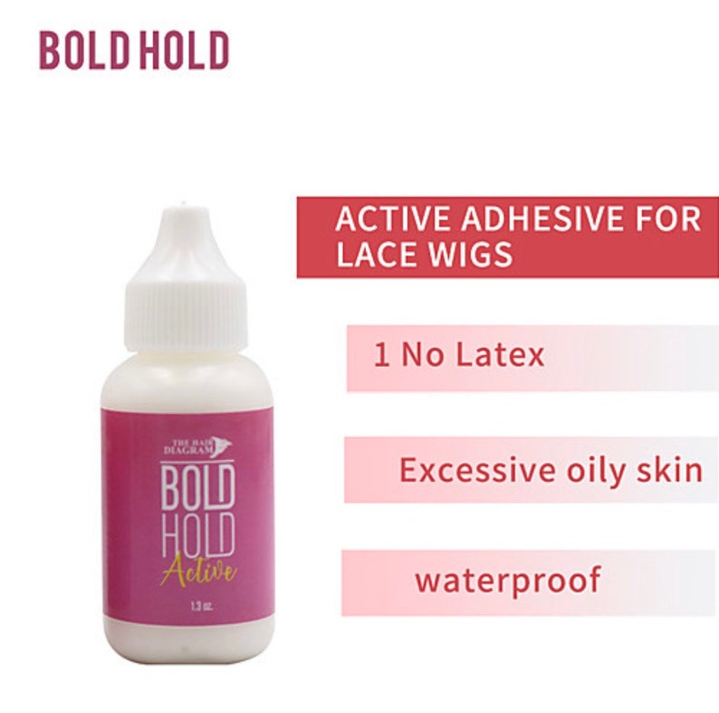 Bold Hold Active Lace Glue 1.3 Oz Adhesive for Lace Frontals Etsy