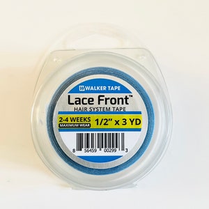 ウォーカー ブルー レースフロント トゥペー ウィッグ システム テープ 1 cm エクストラ ワイド ヘア テープ