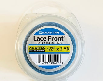 Walker blau Spitze vorne Toupet Perücke Systemband 1cm extra breites Haarband