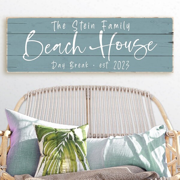 Beach House Decor Etsy
